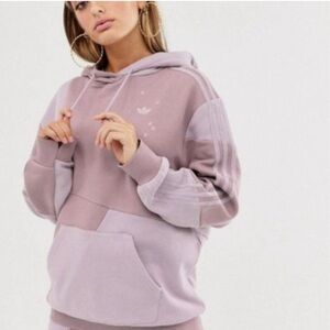 Adidas x Danielle Cathari Purple Hoodie Sweatshirt